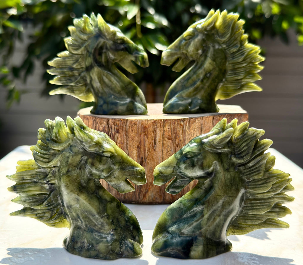 Jade Horse Head