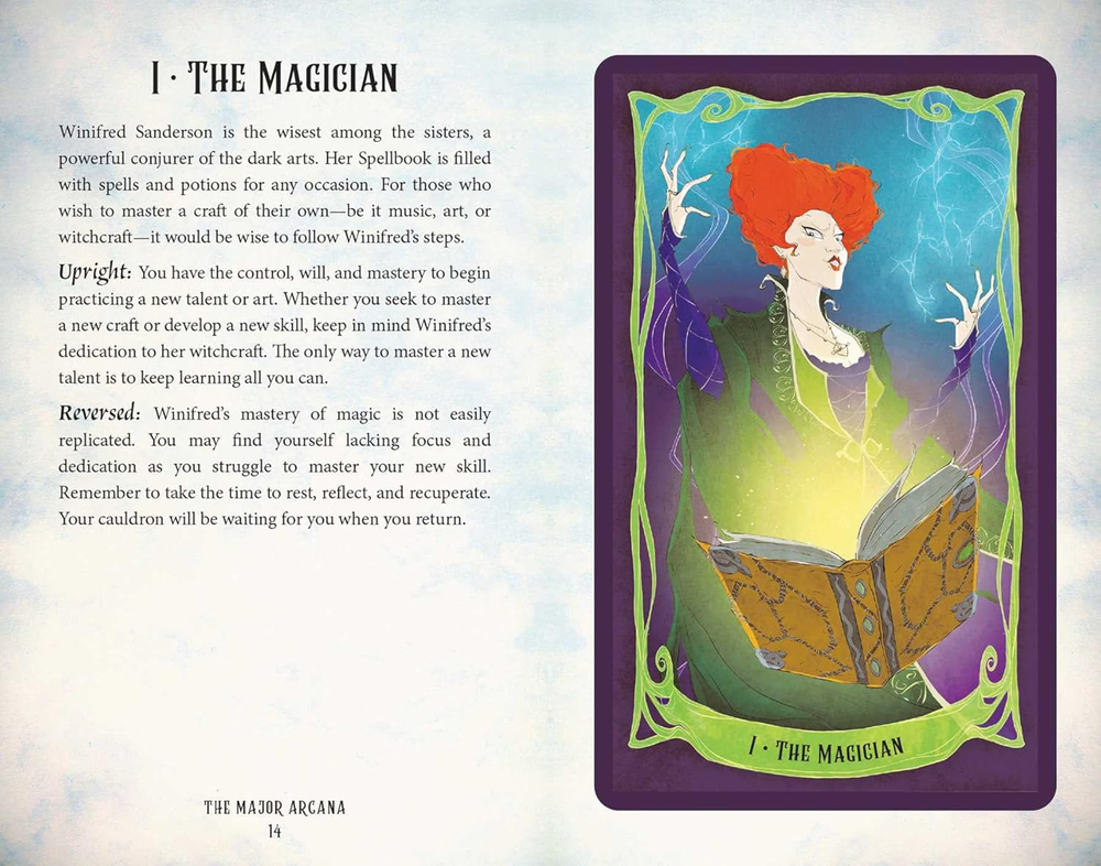 Hocus Pocus Tarot Card Deck and Guidebook