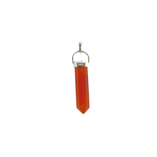 Carnelian SS Power Pendant image 0