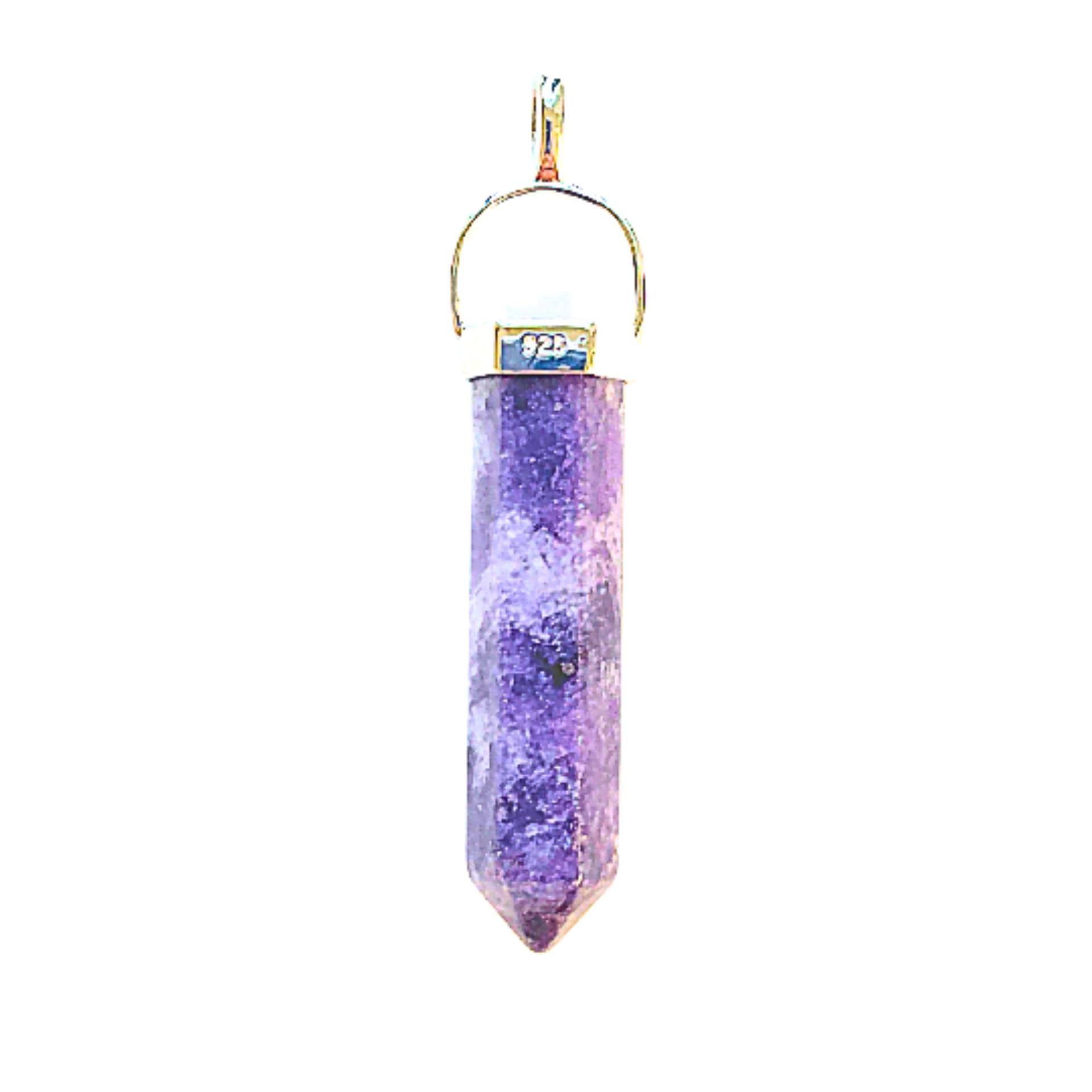 Lepidolite SS Power Pendant image 0