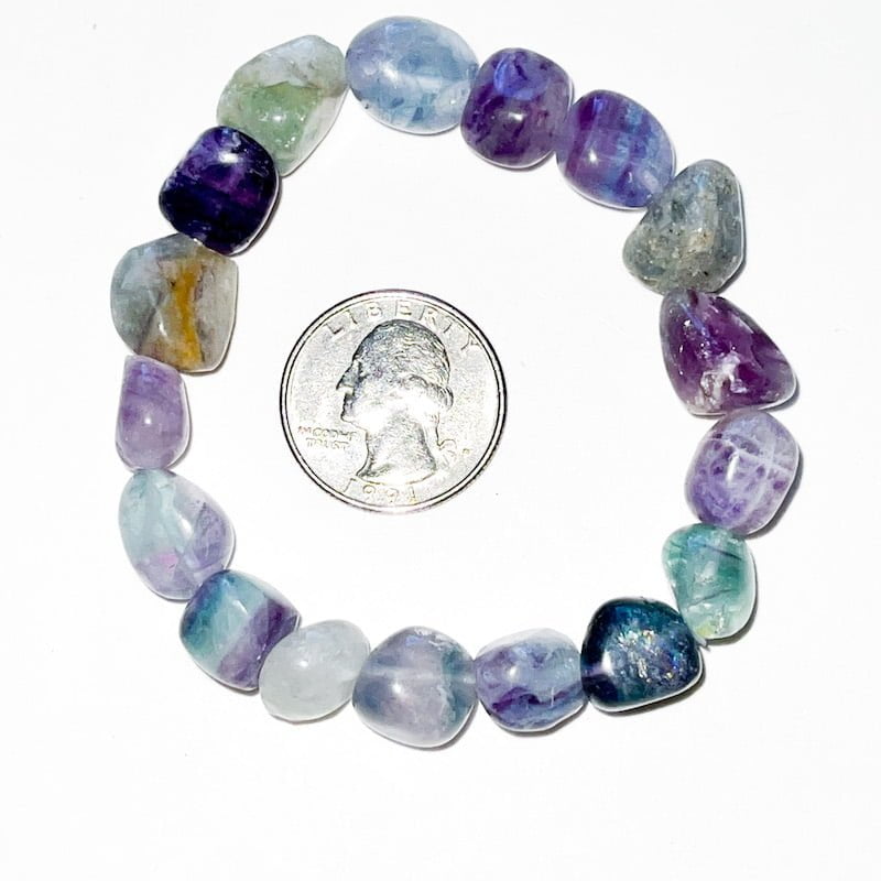 Fluorite Bracelet Nugget image 0