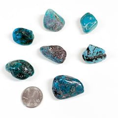 Turquoise Natural Tumbled image 1
