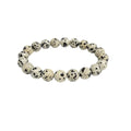 Dalmatian Jasper Bracelet 8mm image 0