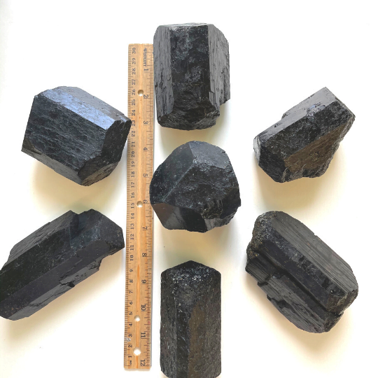 Black Tourmaline Double Terminated Specimen image 1