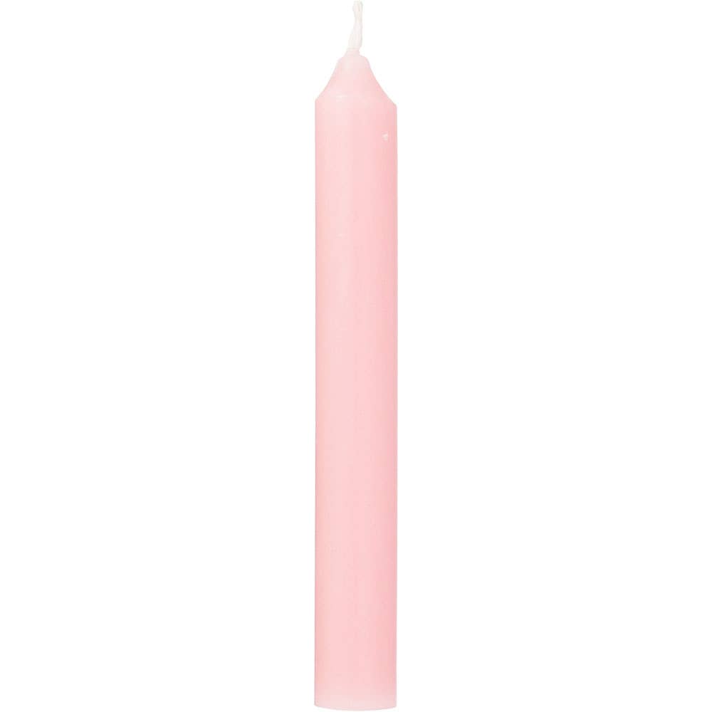Mini Pink Chime Taper Candle 4″- 5″