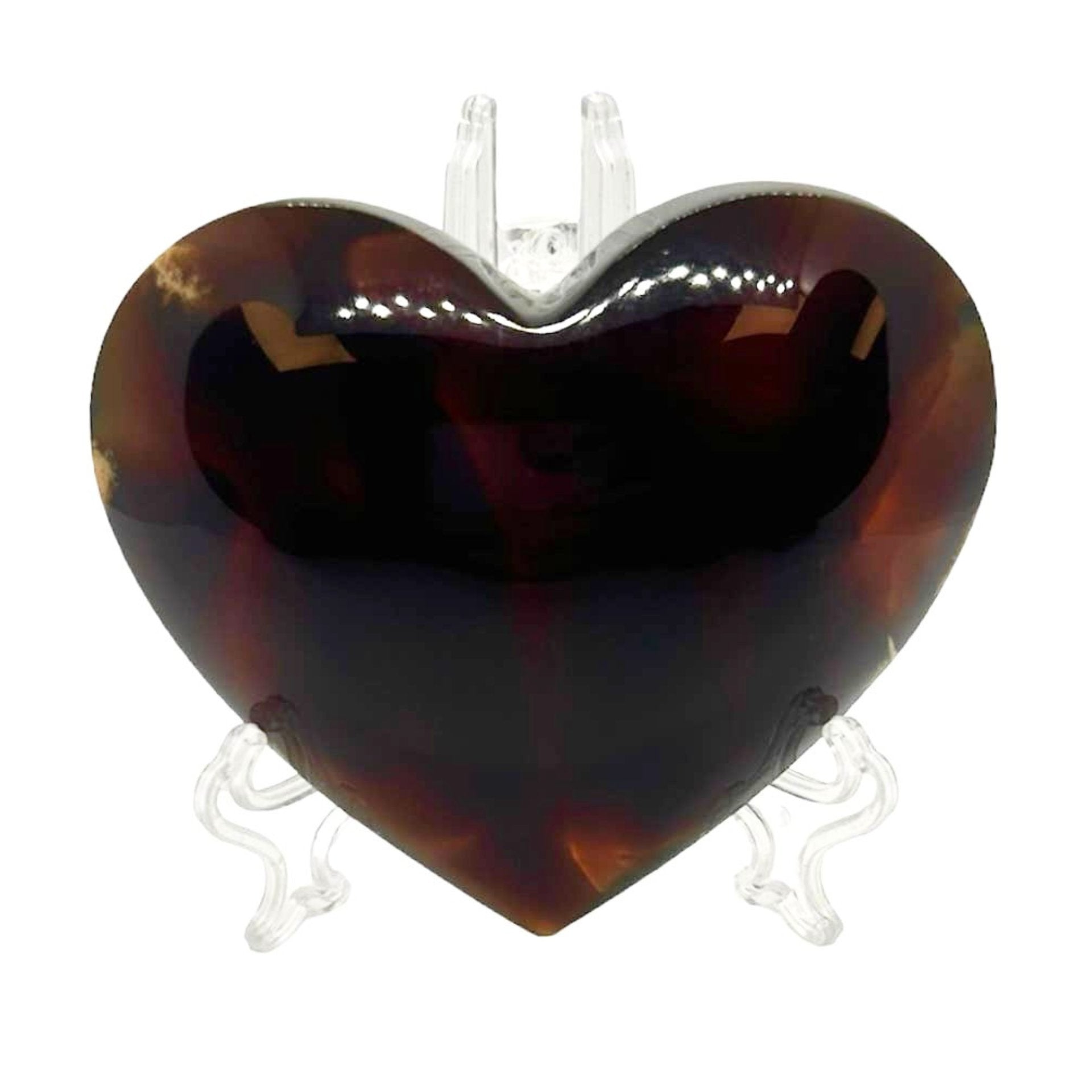 Amber Heart Large