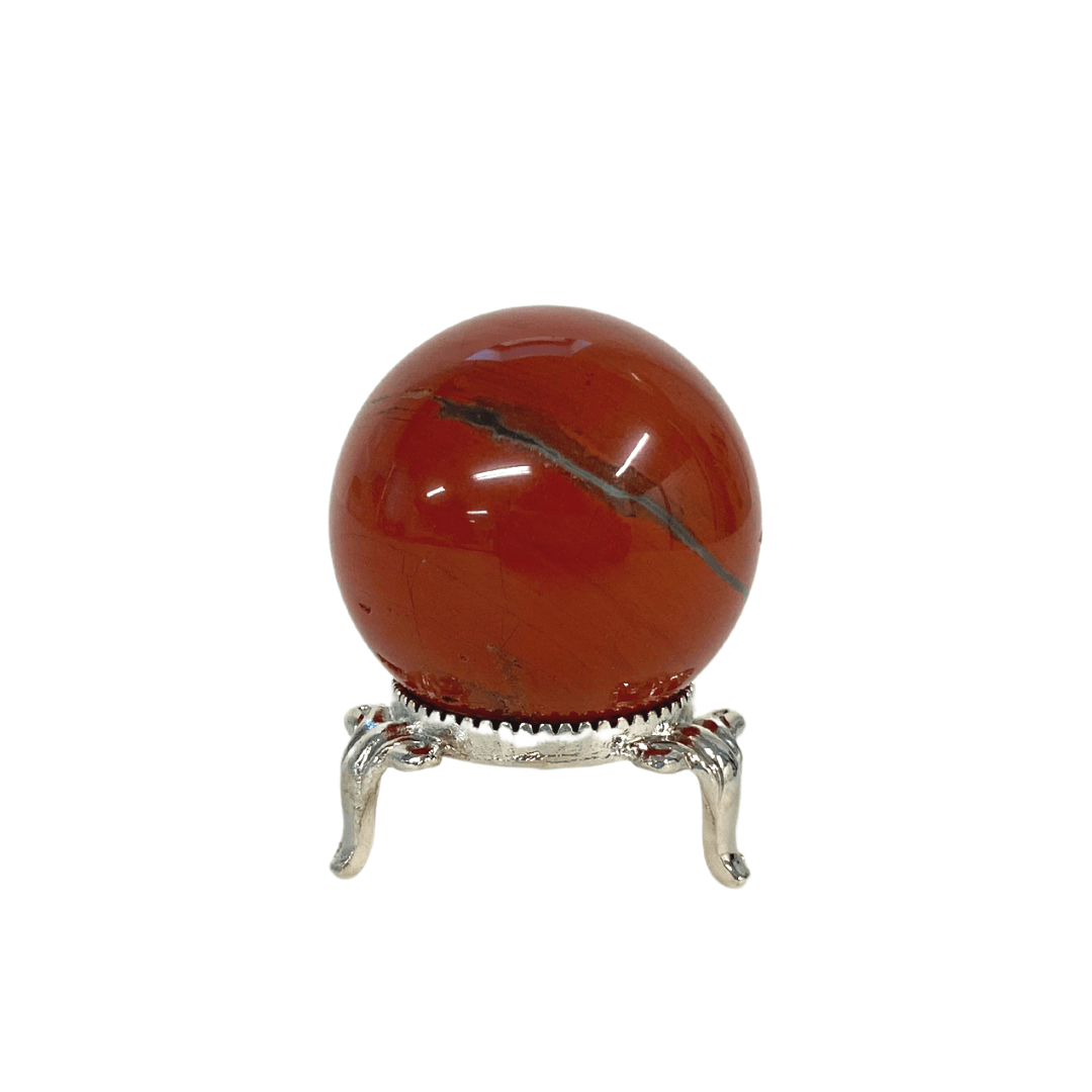 Small Metal Stand for Sphere - Silver Finish image 2