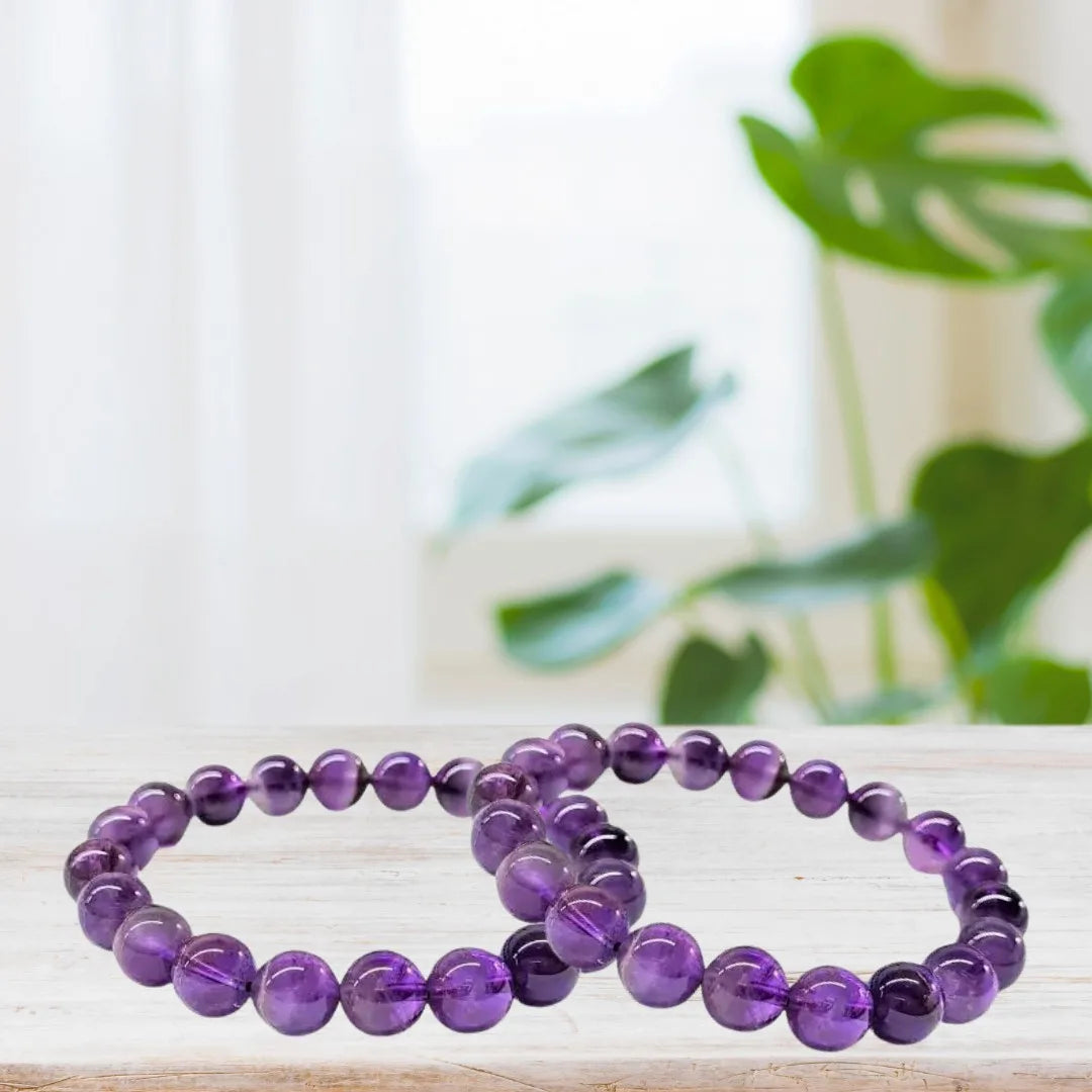 Amethyst Bracelet 10mm image 3