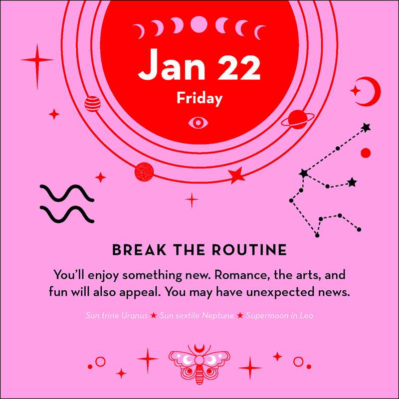 2027 Astrology Day-to-Day Calendar