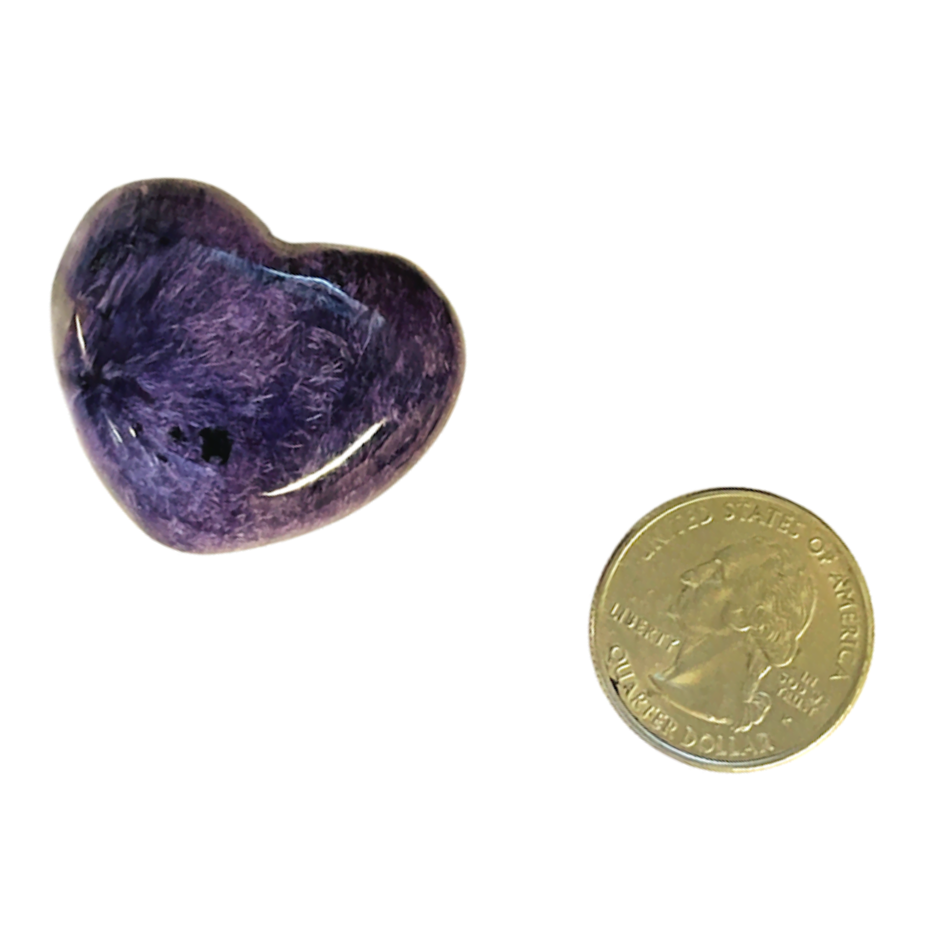 Charoite Heart image 1