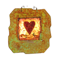 Heart Cold Bronze Wall Plaque image 0