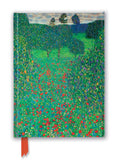 Poppy Field Foiled Journal