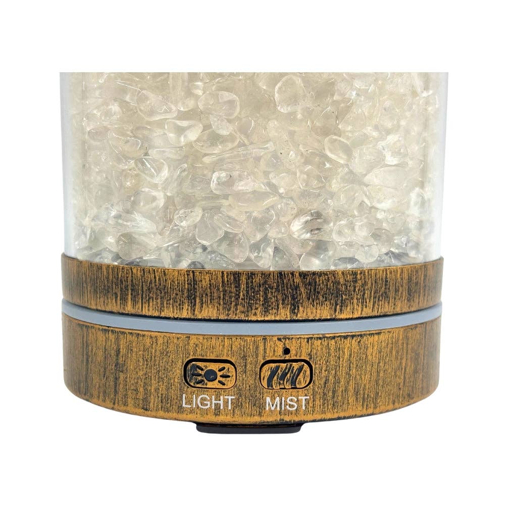 Clear Quartz Crystal Diffuser