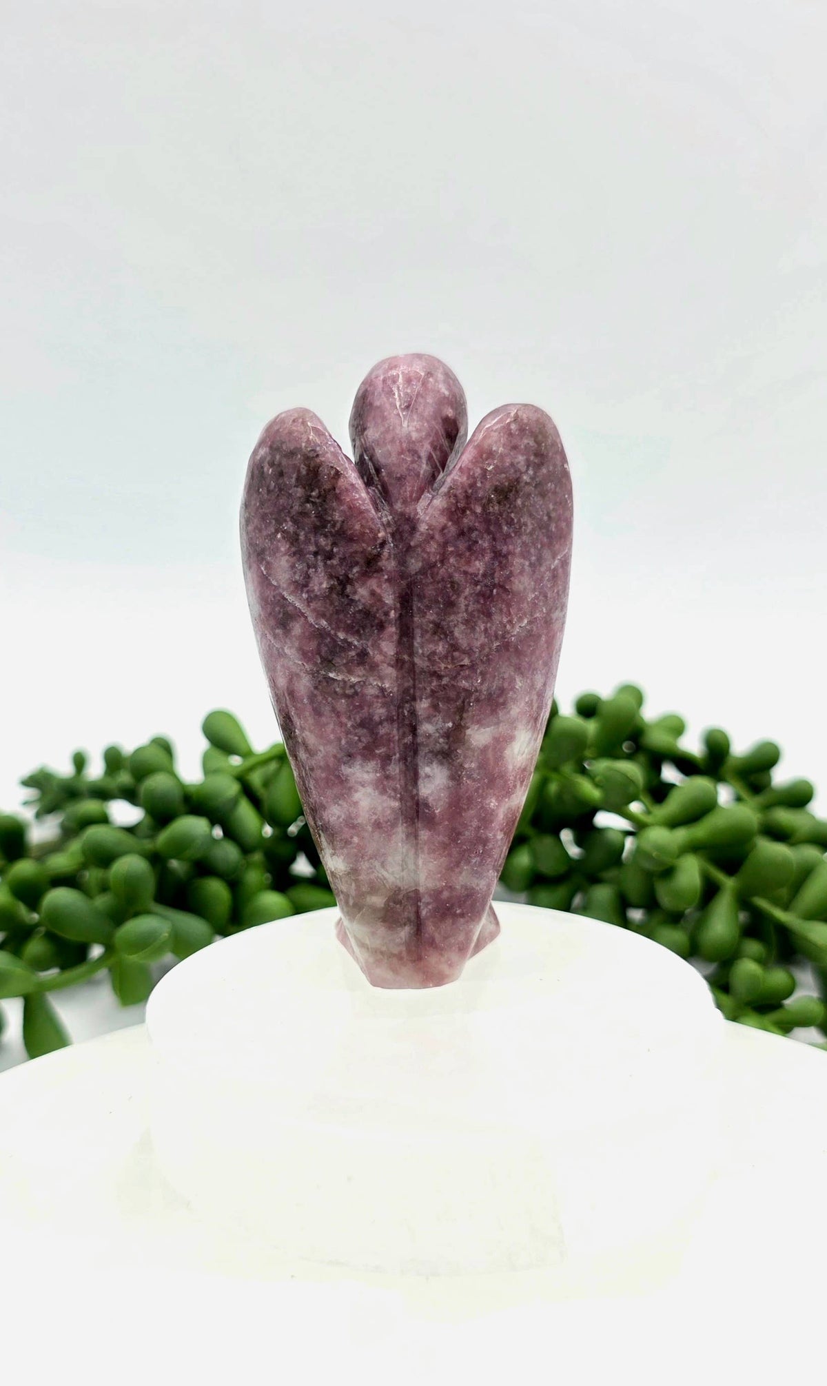 Lepidolite Angel 3 Inches