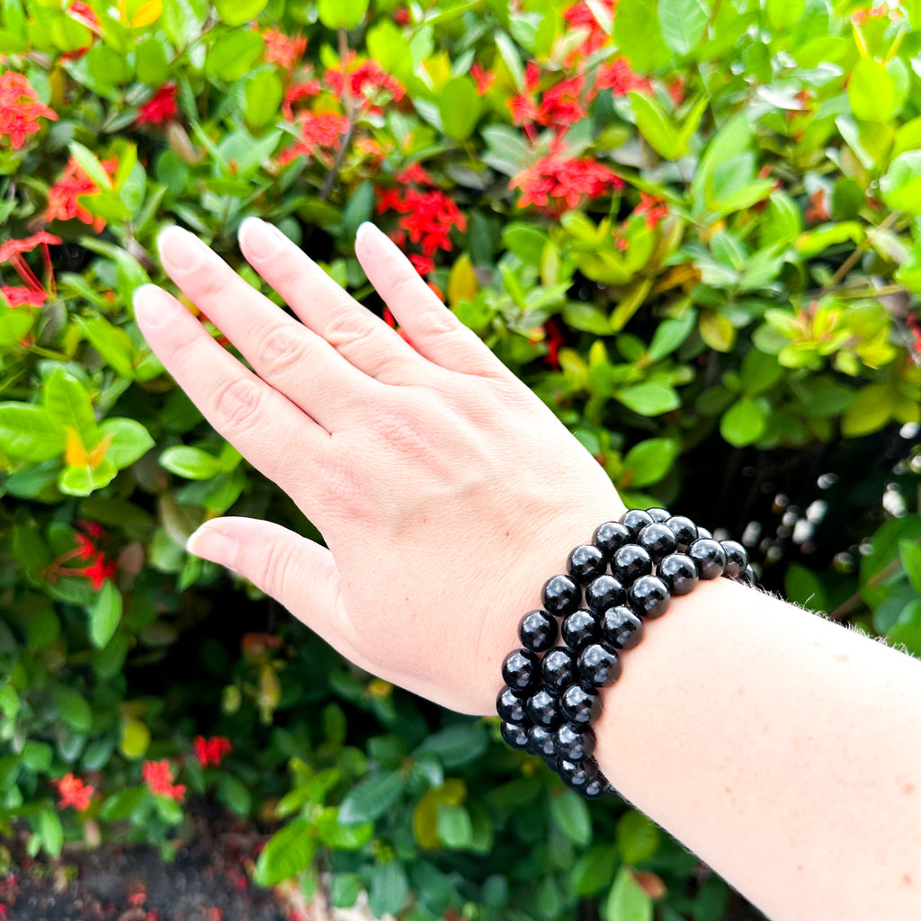 Black Tourmaline Bracelet 10mm image 3