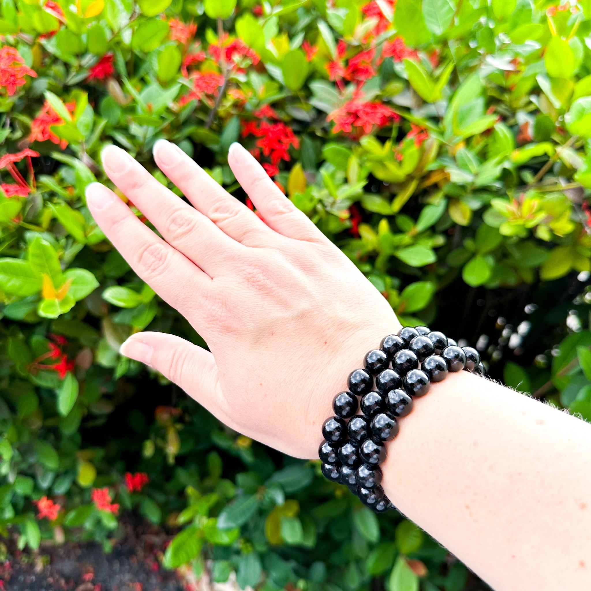 Black Tourmaline Bracelet 10mm image 3