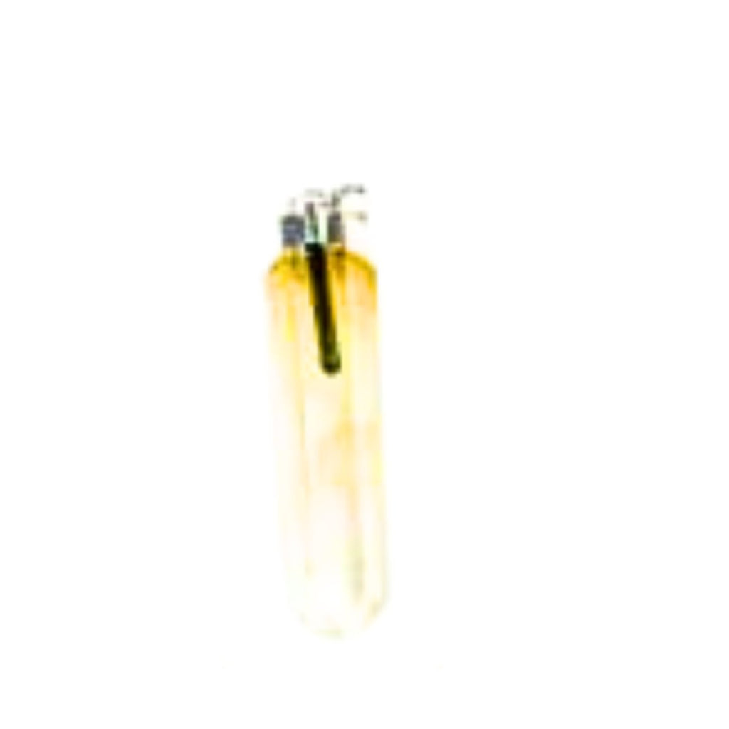 Golden Healer Quartz with Green Tourmaline Pendant image 0