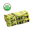 Lemon Balm and Peppermint Sage Smudge Stick 4 inch