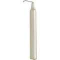 Mini Metallic White Chime Taper Candle 4″- 5″
