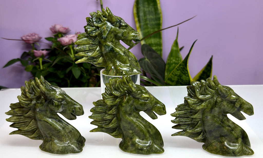 Jade Horse Head