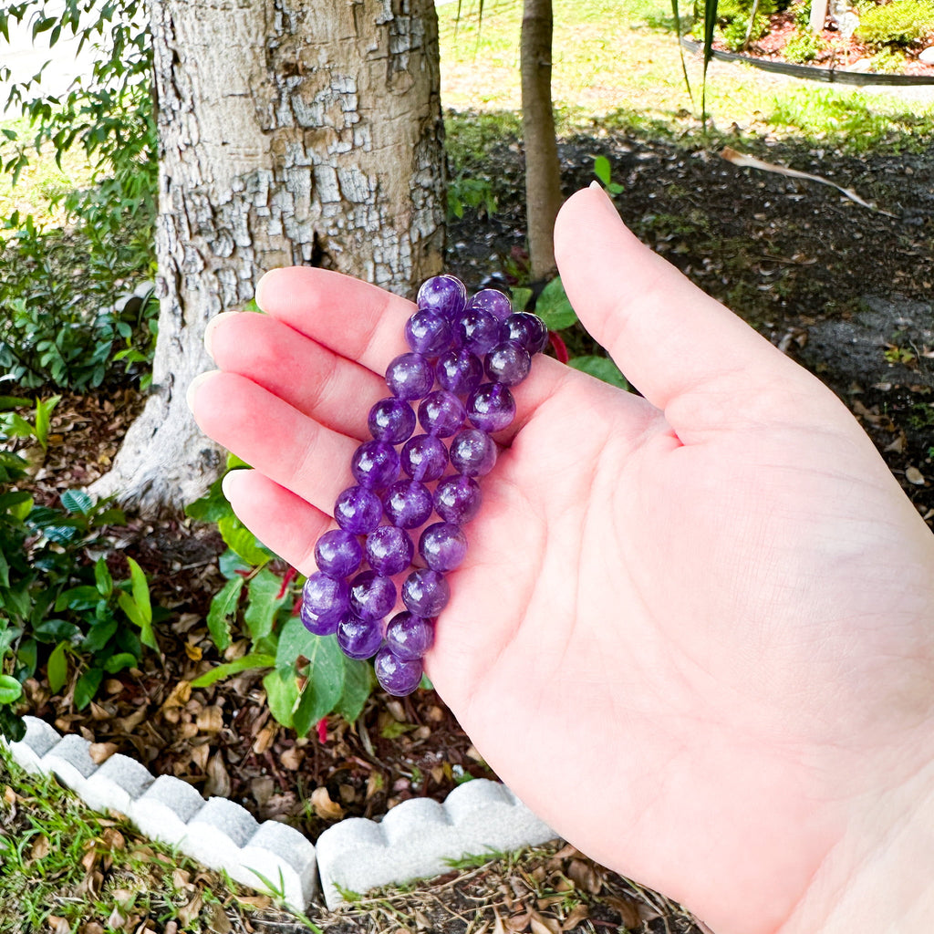 Amethyst Bracelet 10mm image 1