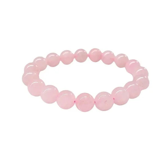 Rose Quartz Bracelet 10mm image 0