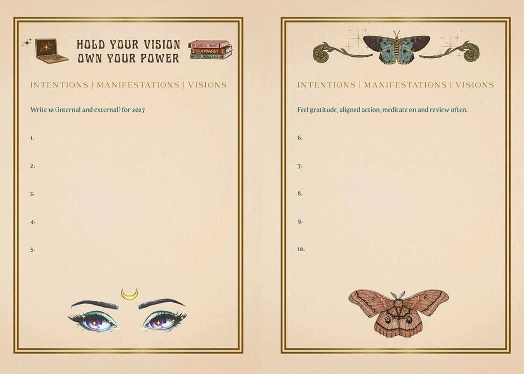 2027 Manifest Your Dreams Planner Calendar