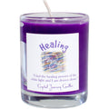 Healing Crystal Journey Glass Filled Votive Soy Candle