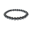 Hematite Bracelet 8mm for a Larger Wrist image 0