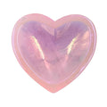Aura Rose Quartz Heart-Shaped Trinket Dish