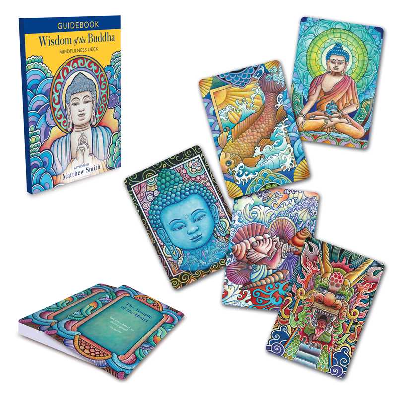 Wisdom of the Buddha Mindfulness Deck by Matthew Smith: Flashcards; 120 pages / English