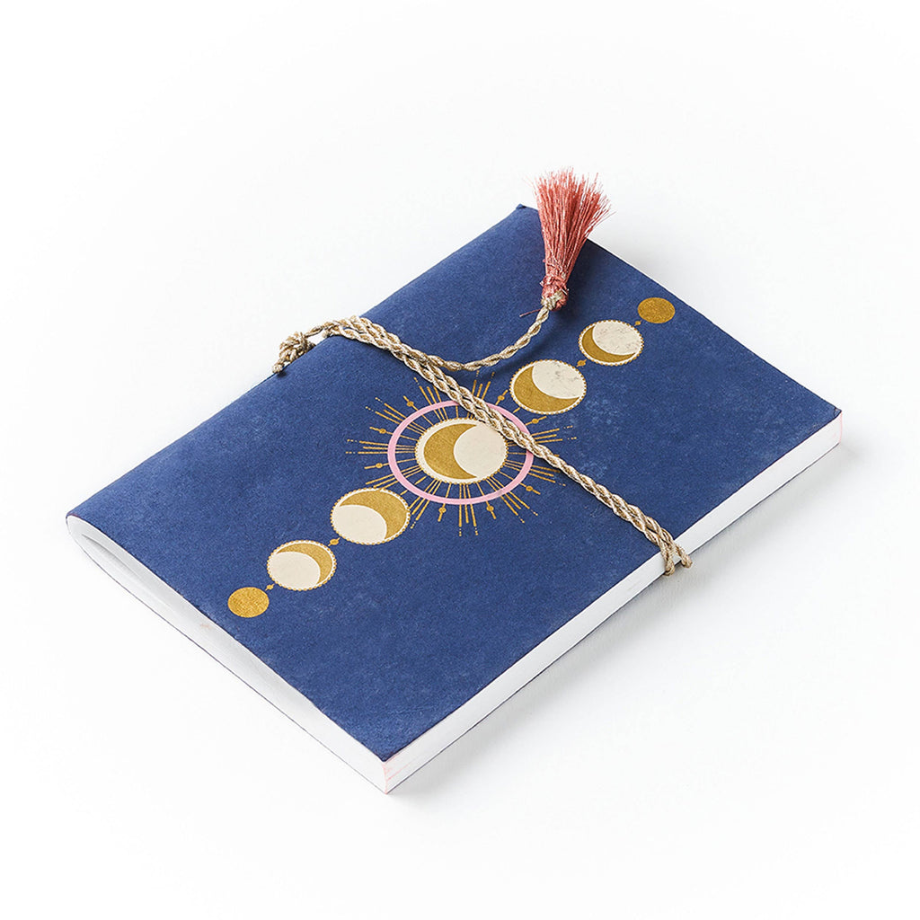Indukala Moon Phase 5x7 Journal Recycled Paper