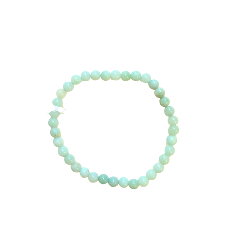 Amazonite Bracelet 4mm Smaller Wrist image 0