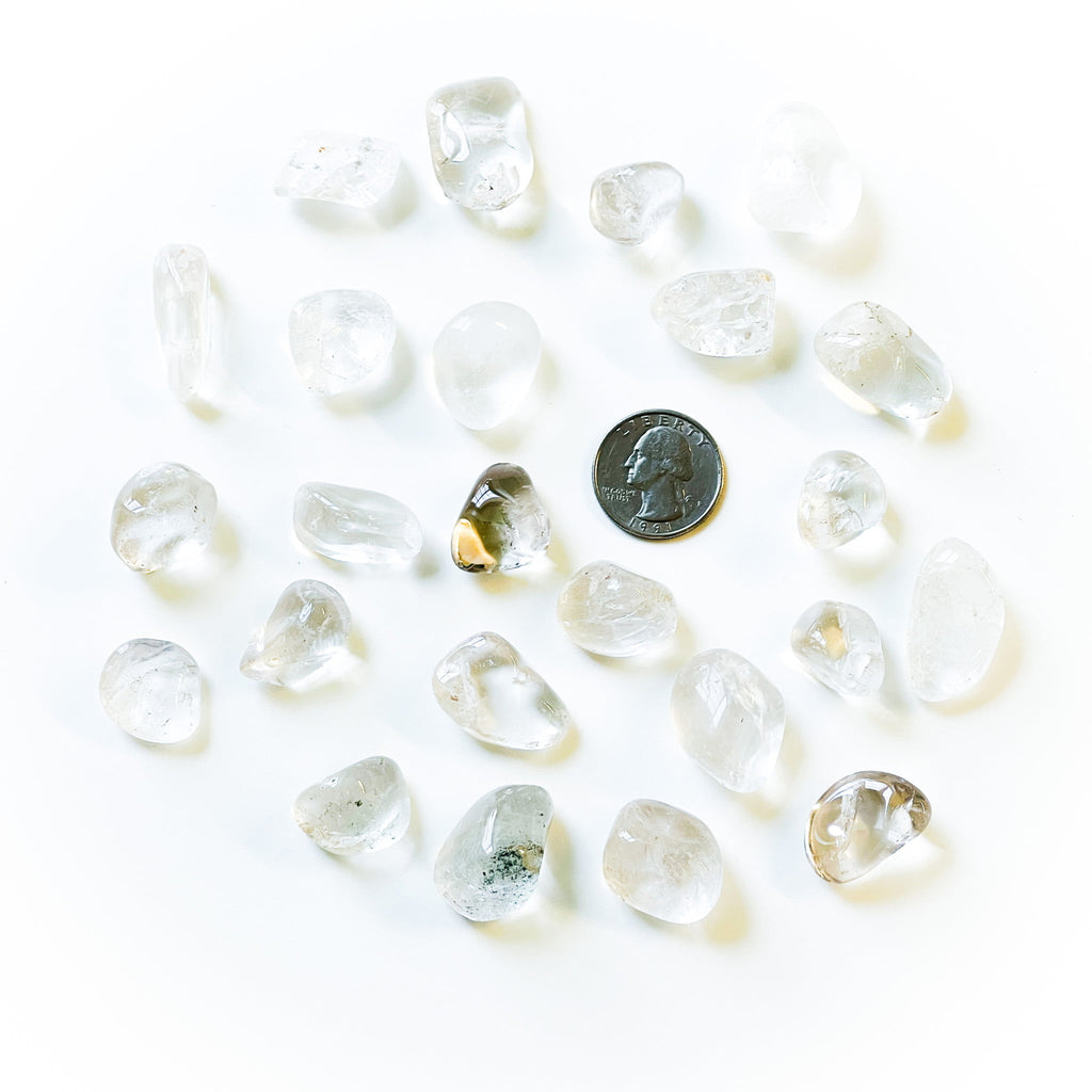 Clear Quartz Tumbled image 1