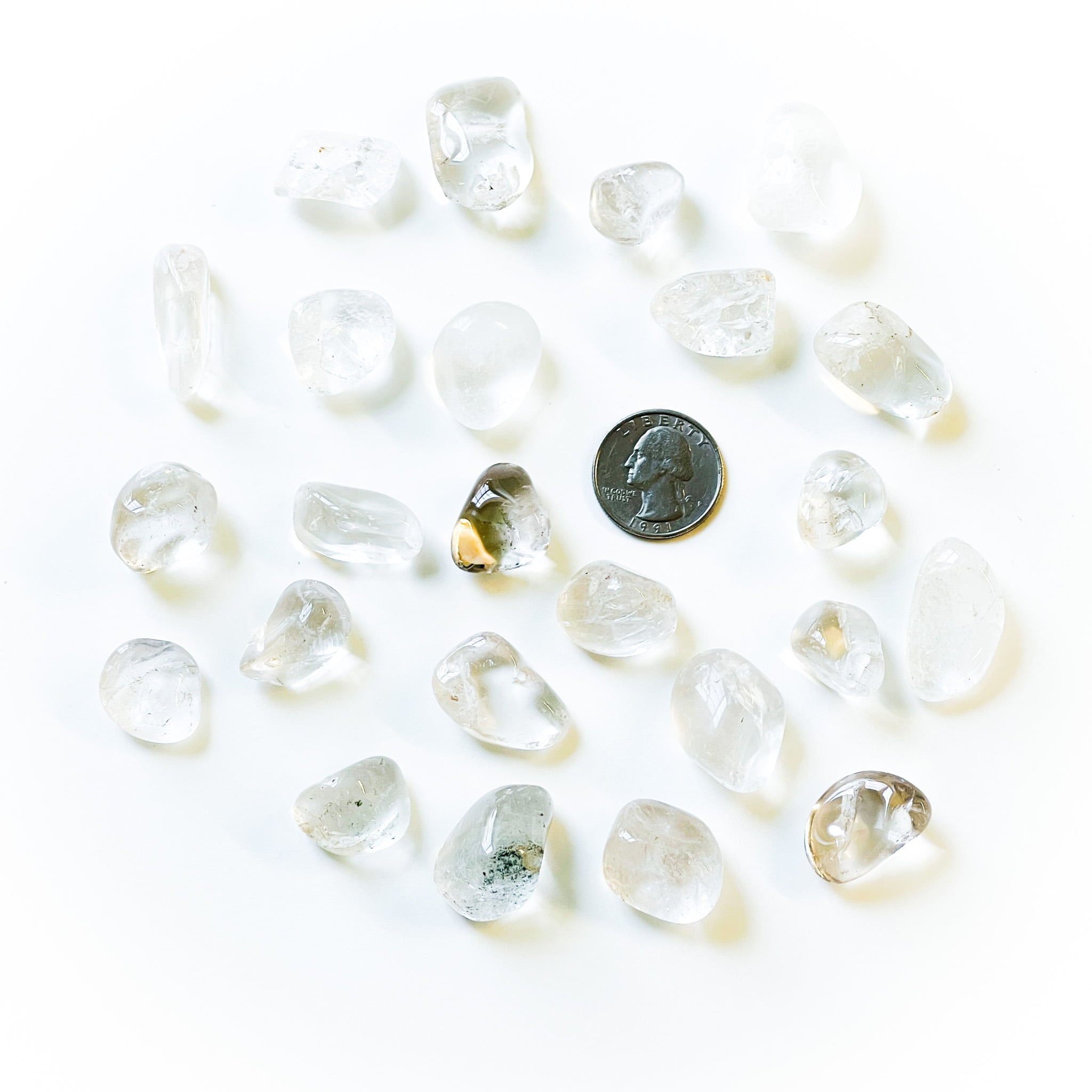 Clear Quartz Tumbled image 1