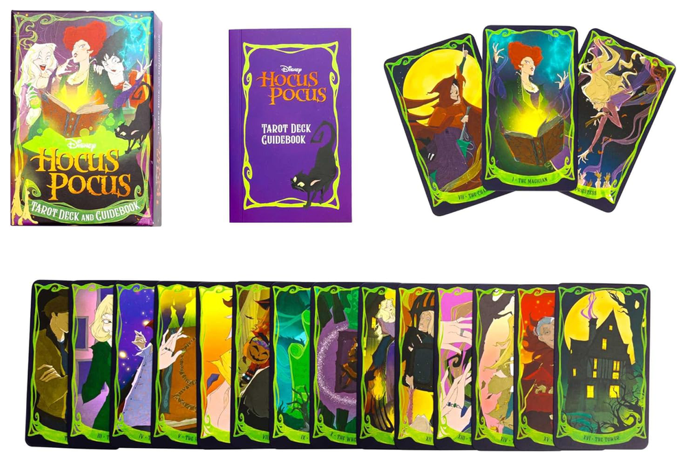 Hocus Pocus Tarot Card Deck and Guidebook