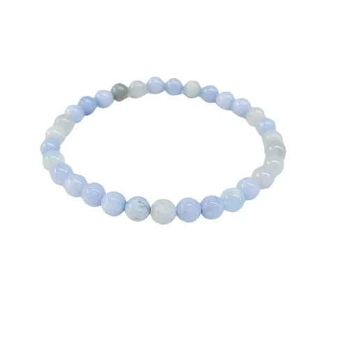 Aquamarine Bracelet 6mm image 0