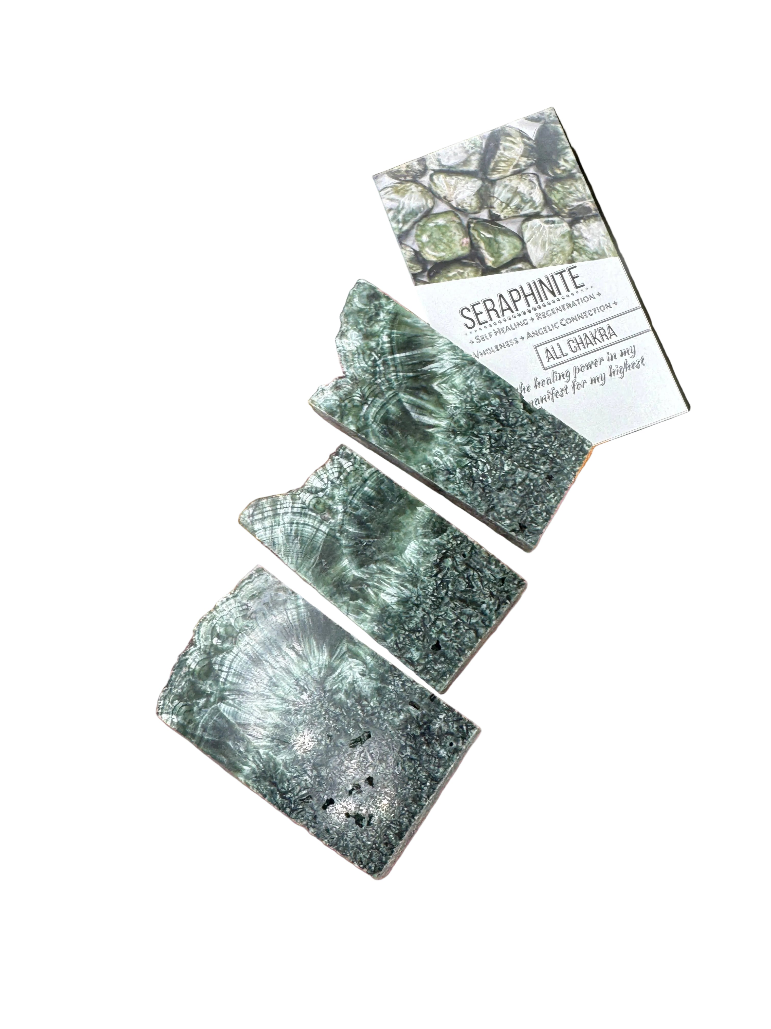Seraphinite mini slab