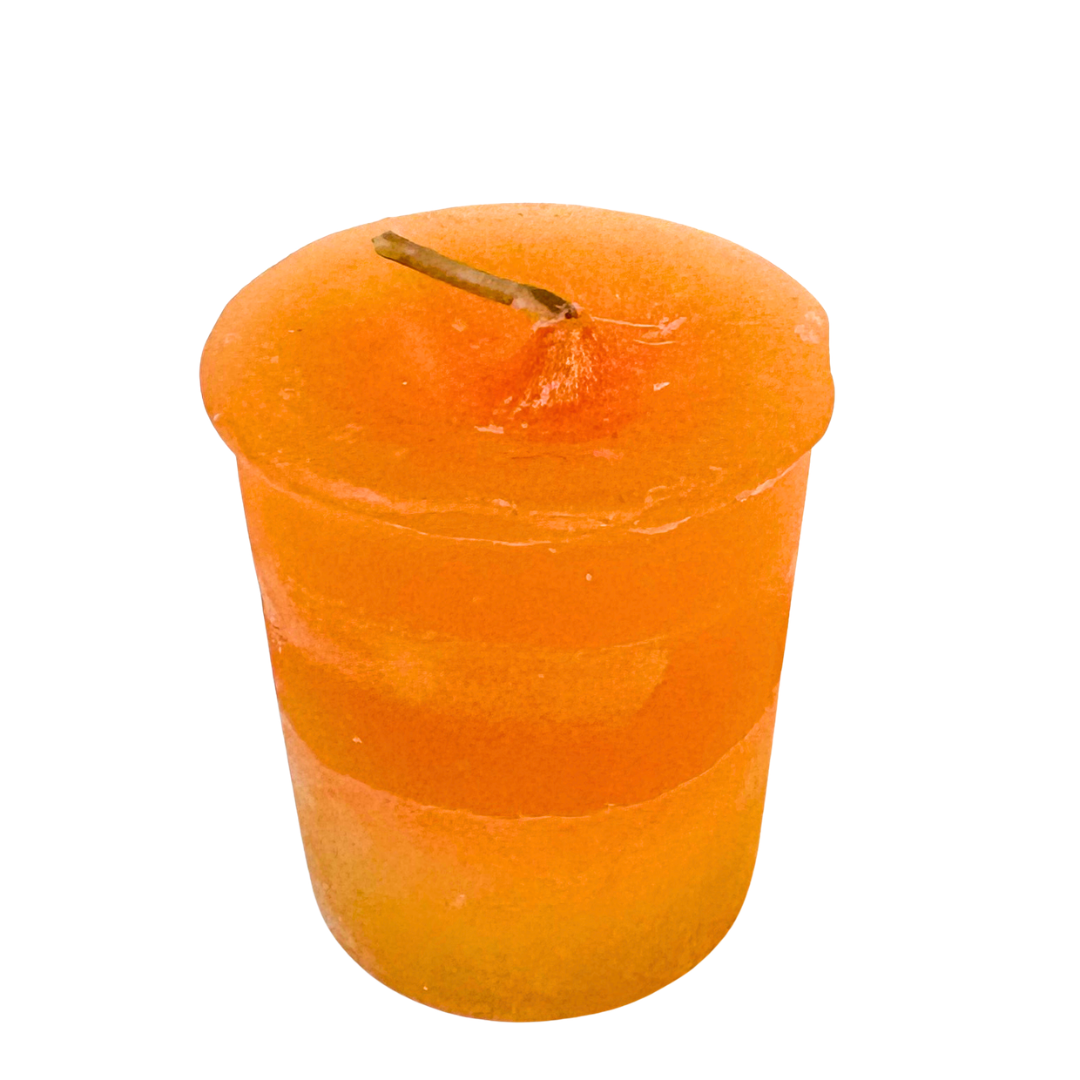 Compassion (Peach) - Crystal Journey Votive Candle image 0