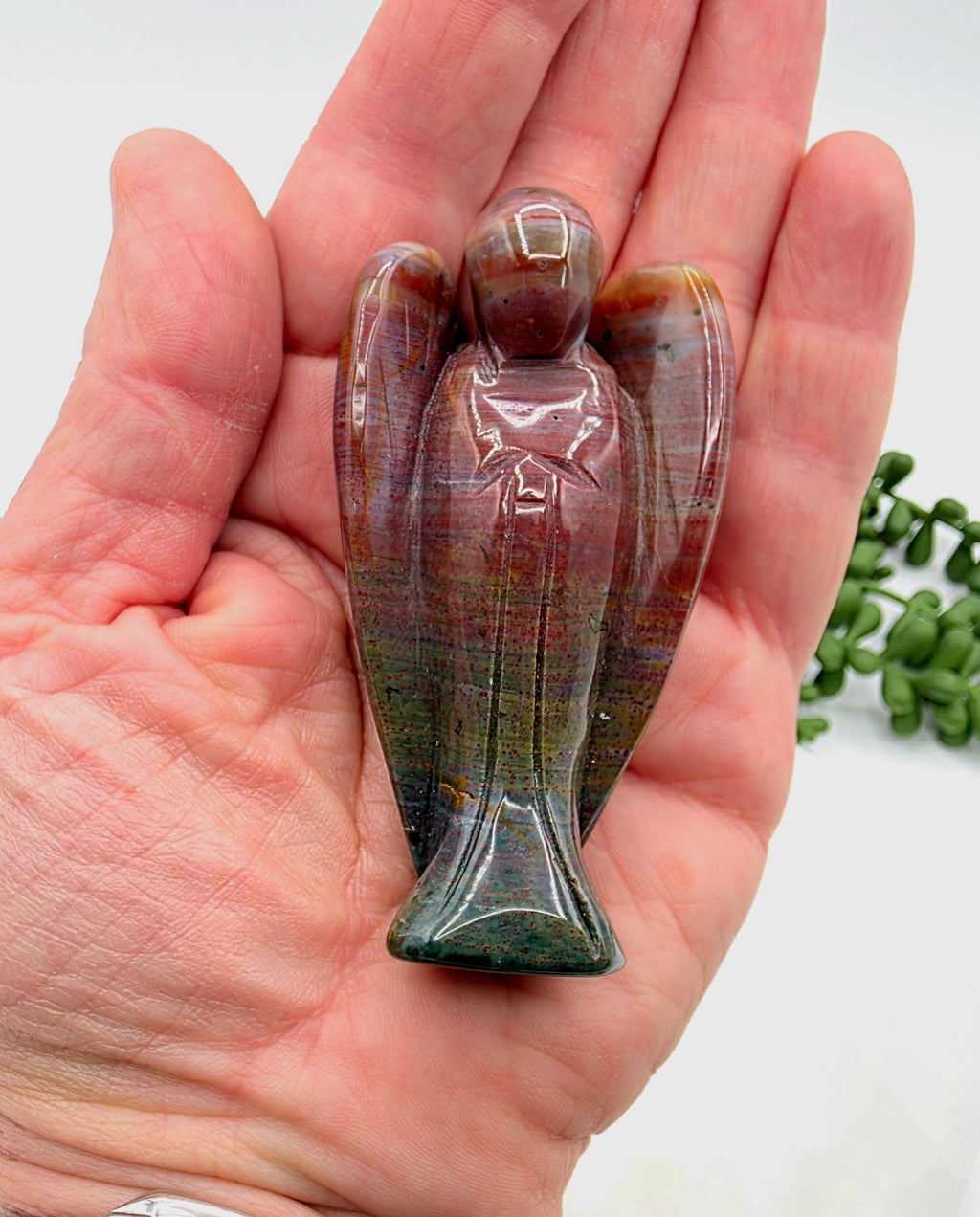 Ocean Jasper Angel 3 Inches