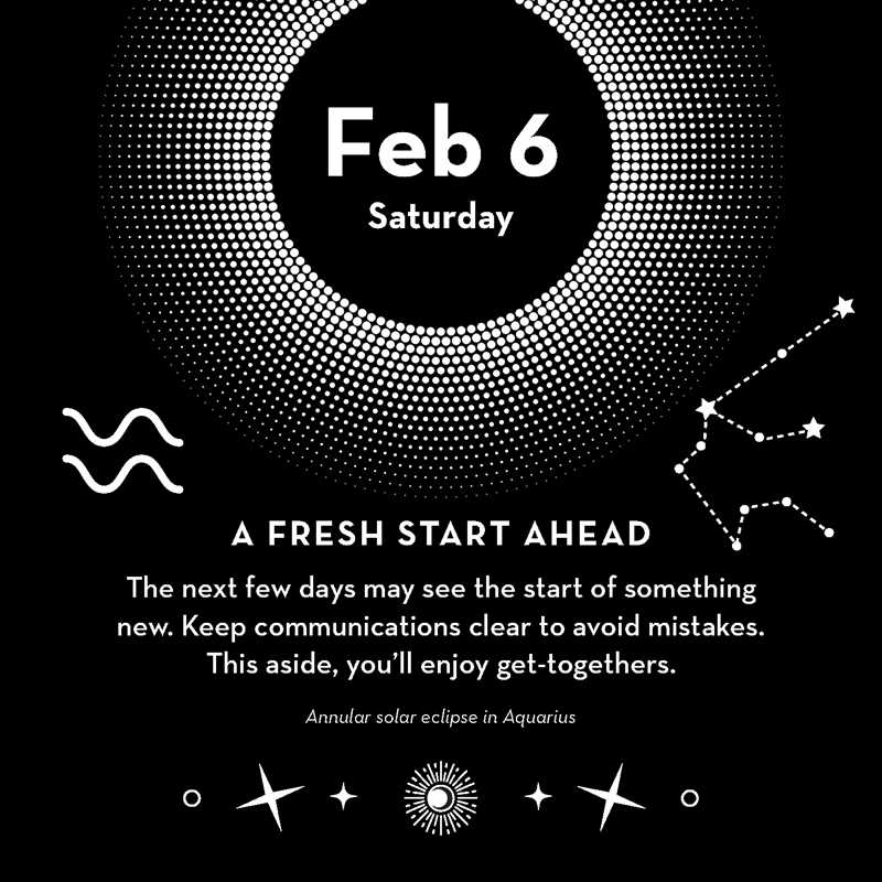 2027 Astrology Day-to-Day Calendar