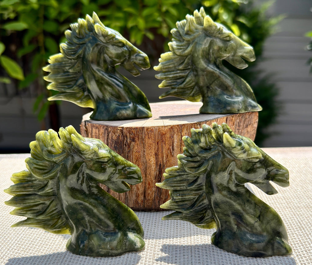 Jade Horse Head