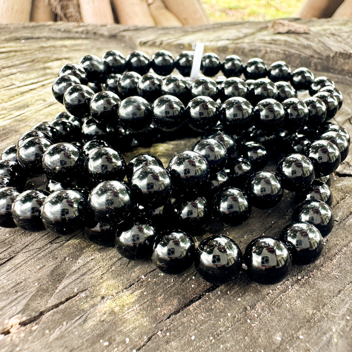 Black Tourmaline Bracelet 8mm image 4