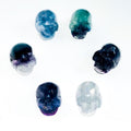 Fluorite Crystal Skull 2 inch image 0