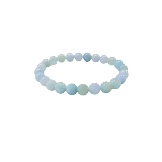 Aquamarine Bracelet 8mm image 0