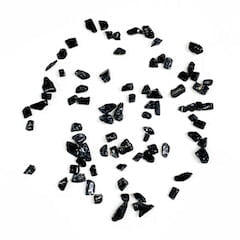 Black Tourmaline Chip Polished image 0