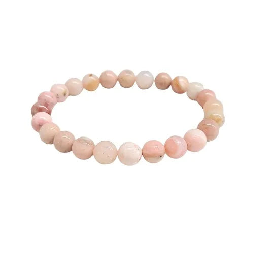 Pink Opal Bracelet 8mm image 0