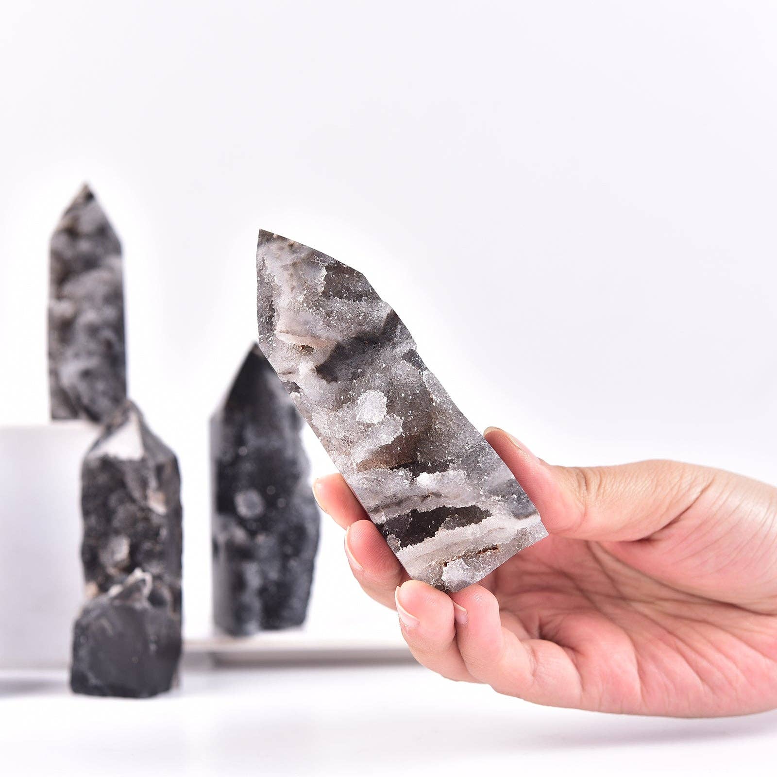 Black Sphalerite Tower