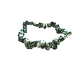 Seraphinite Chip Bracelet image 0