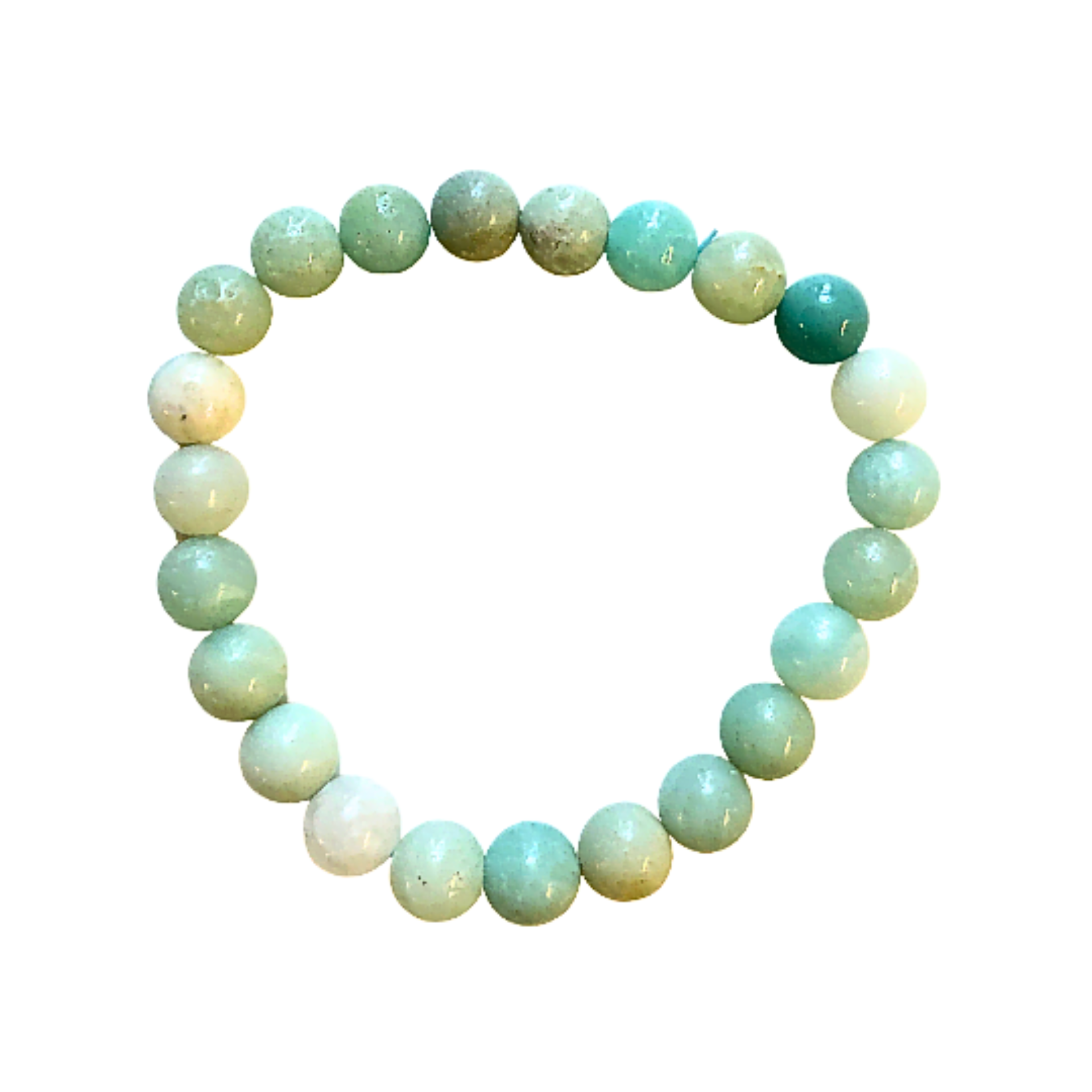 Caribbean Blue Calcite Bracelet 8mm image 0